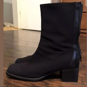 Aquatalia Marvin K Boots Ankle ZIP black sz 7